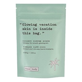 Peeling z kawą i orzechem kokosowym - Format podróżny